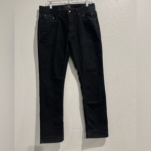 Steves Jeans Mens Size 32x30 Black Skinny Denim
Stretch